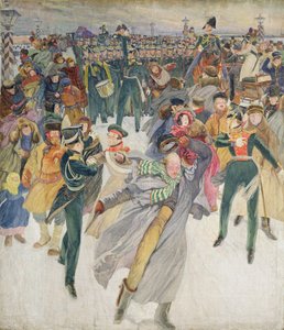 The Decembrist Revolt (tempera på duk)